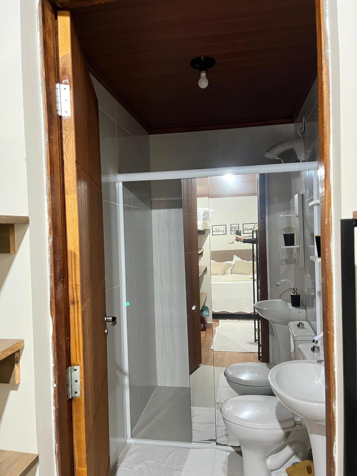 Acomodacao Cambirela Palhoça الغرفة الصورة